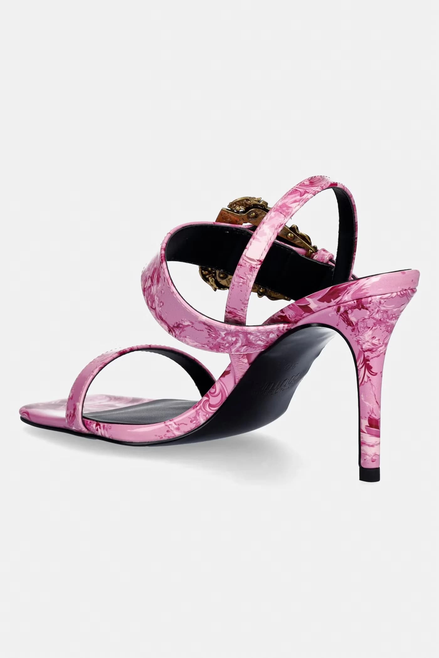 Босоножки на высоком каблуке - фото 3