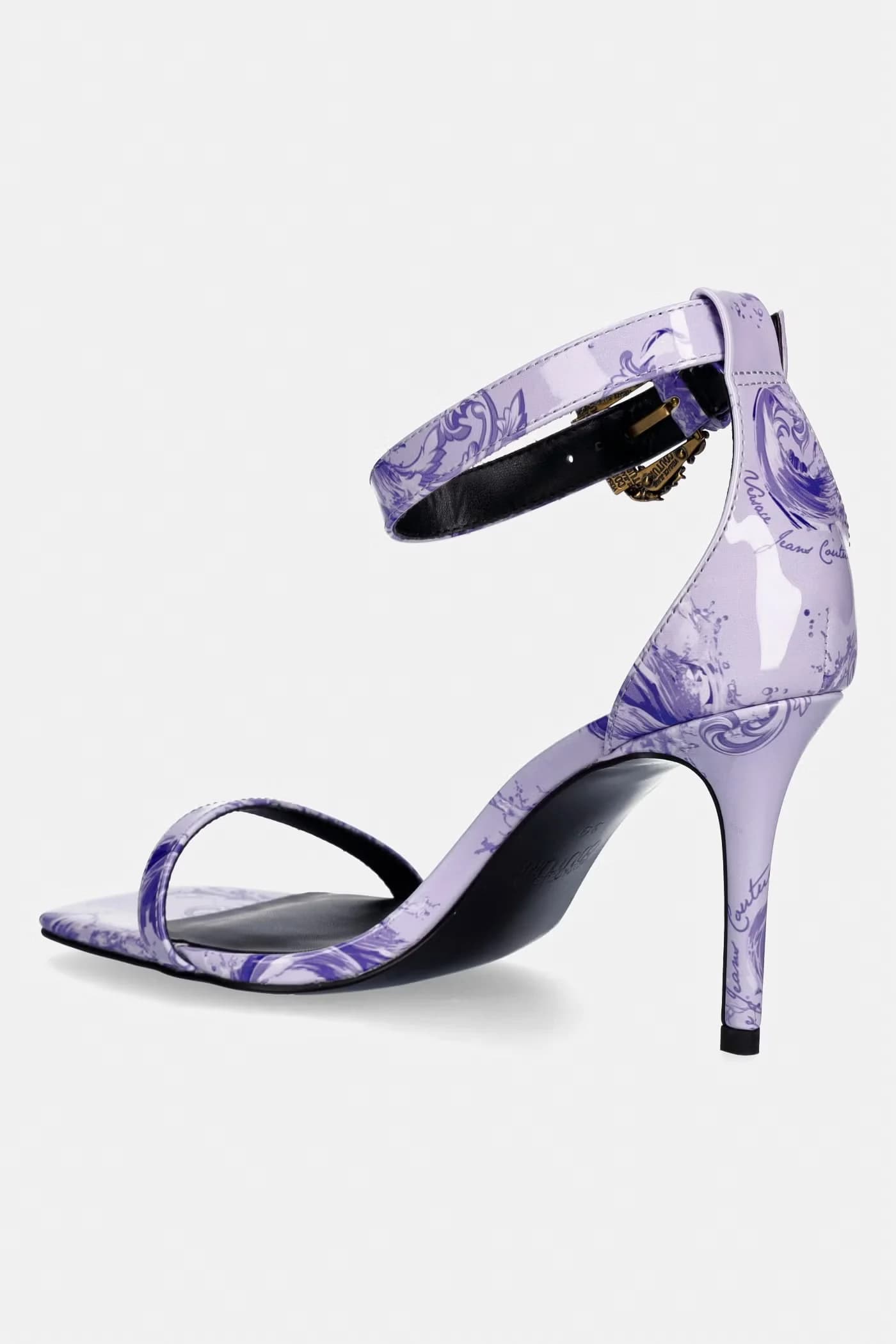 Босоножки на высоком каблуке - фото 3