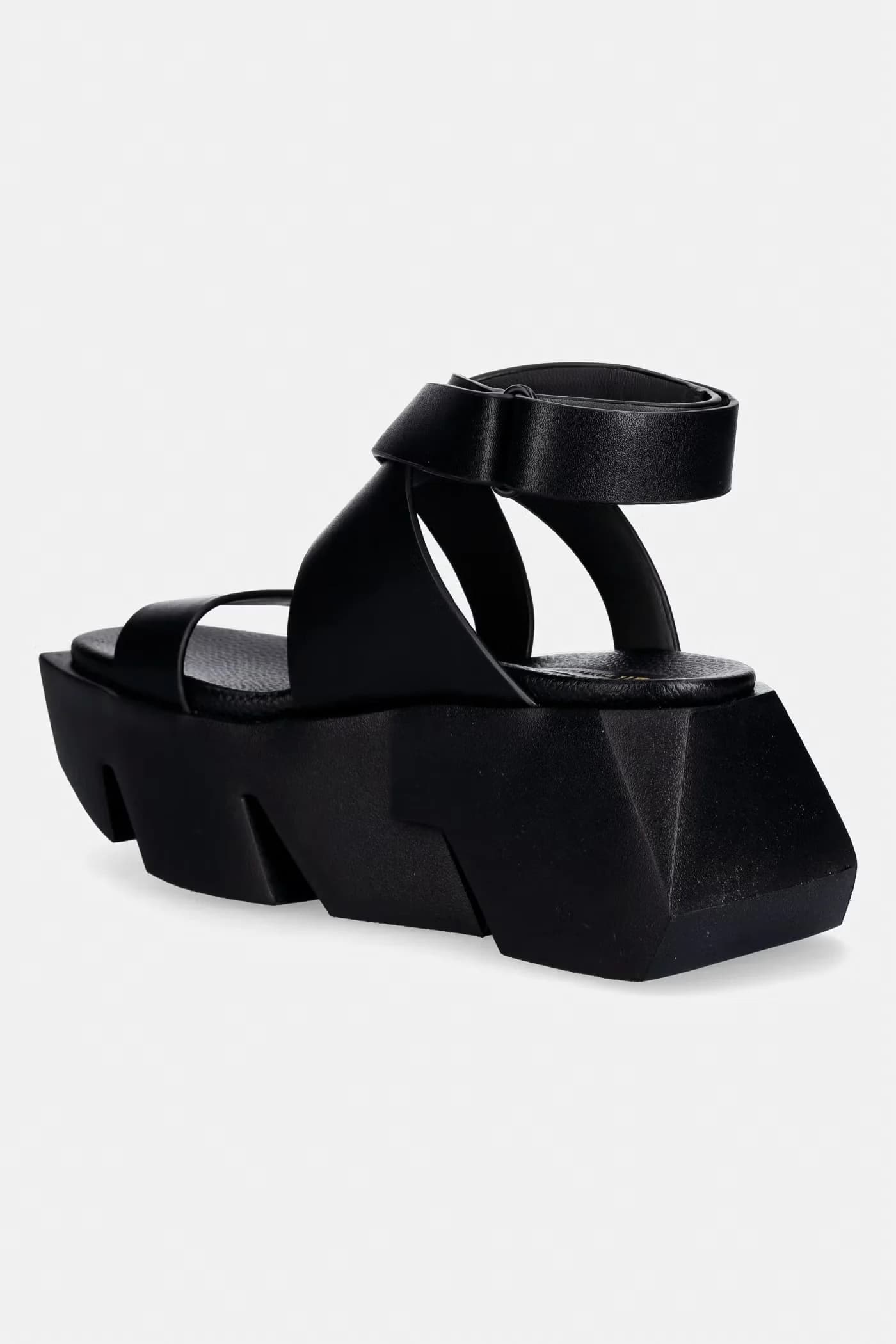 кожаные босоножки на платформе Bull Way - фото 3