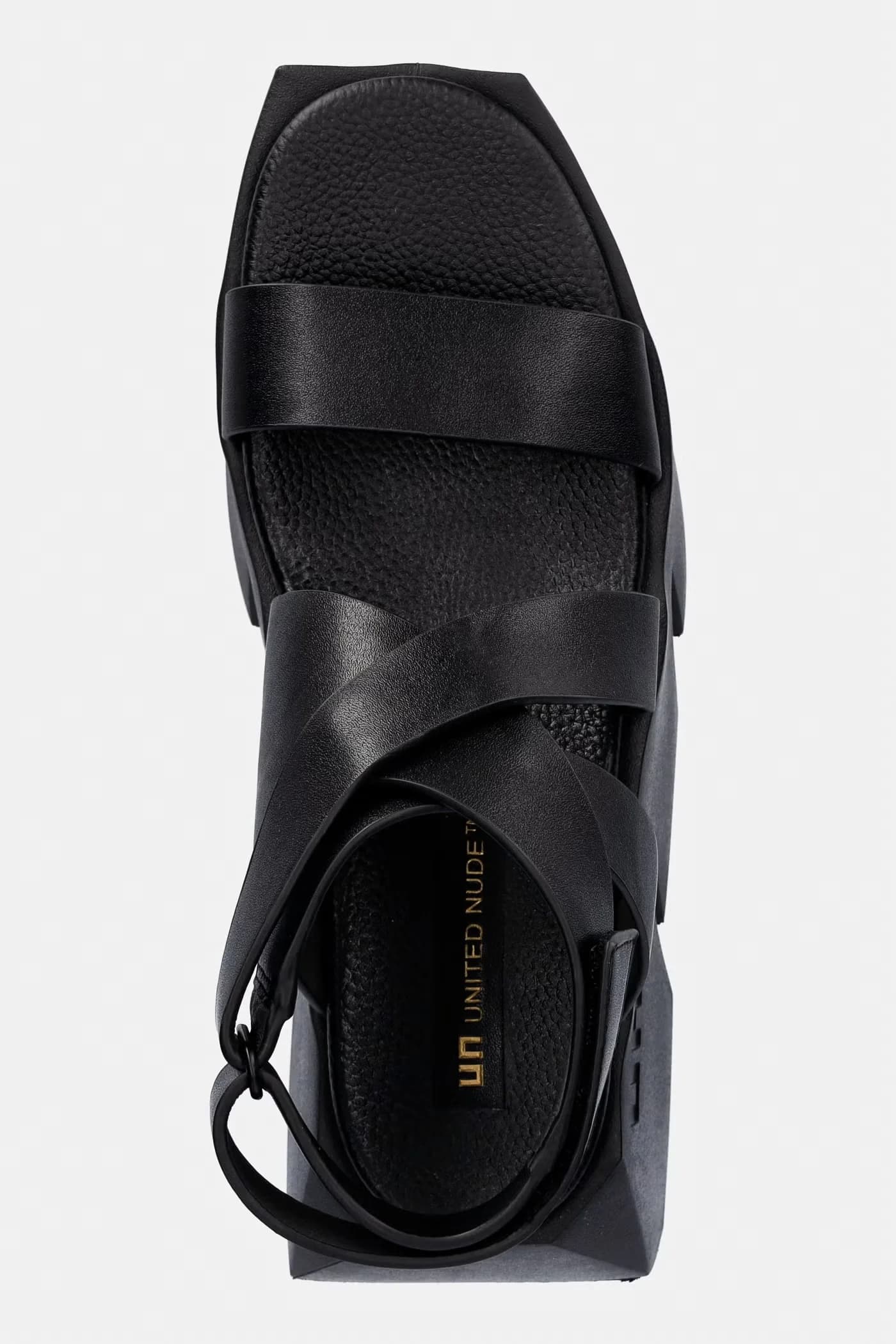 кожаные босоножки на платформе Bull Way - фото 4