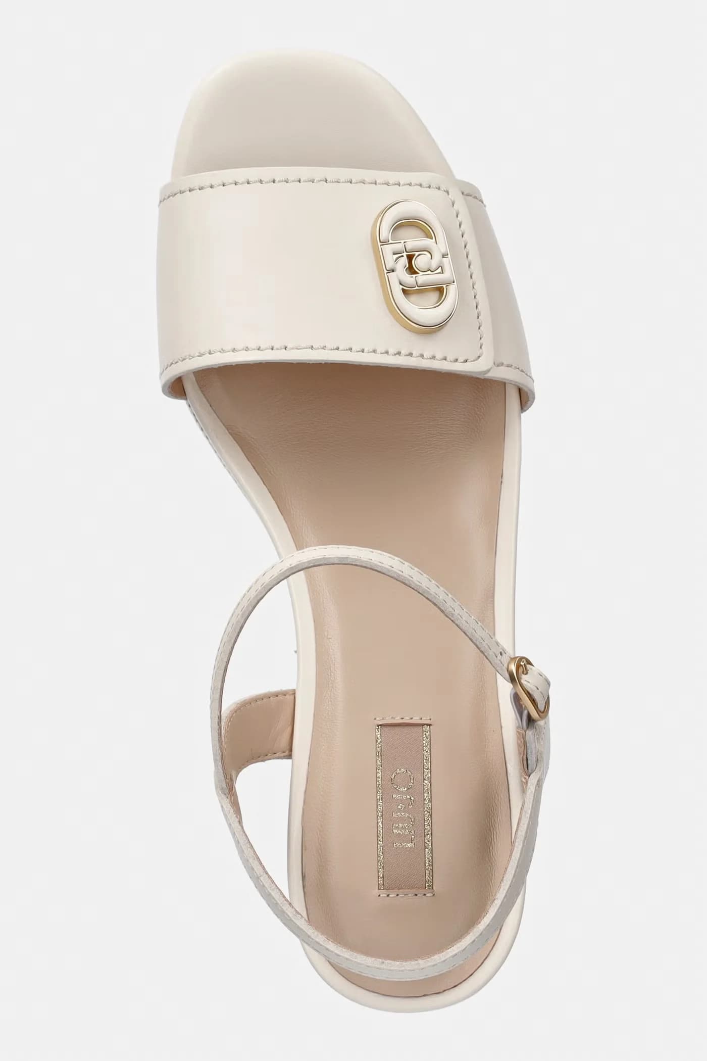 Кожаные босоножки на высоком каблуке HARPER 04 - фото 4