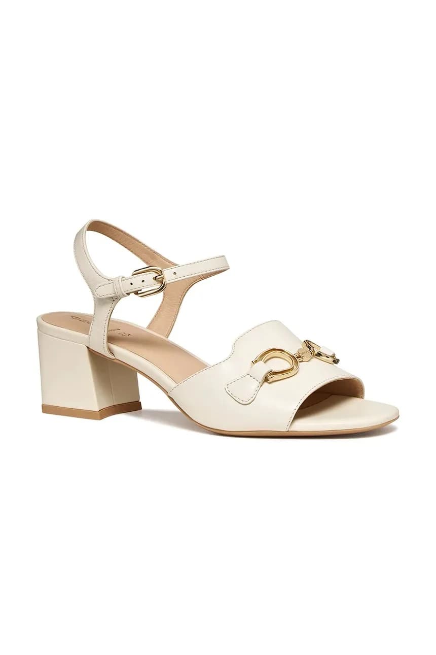 Кожаные сандалии D NEW ERAKLIA 50 - фото 2