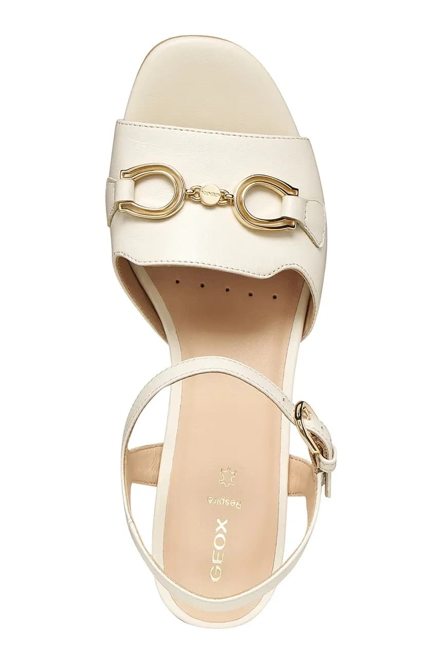 Кожаные сандалии D NEW ERAKLIA 50 - фото 5