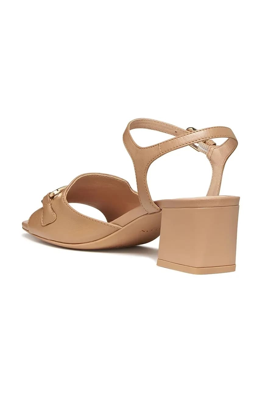 Кожаные сандалии D NEW ERAKLIA 50 - фото 4