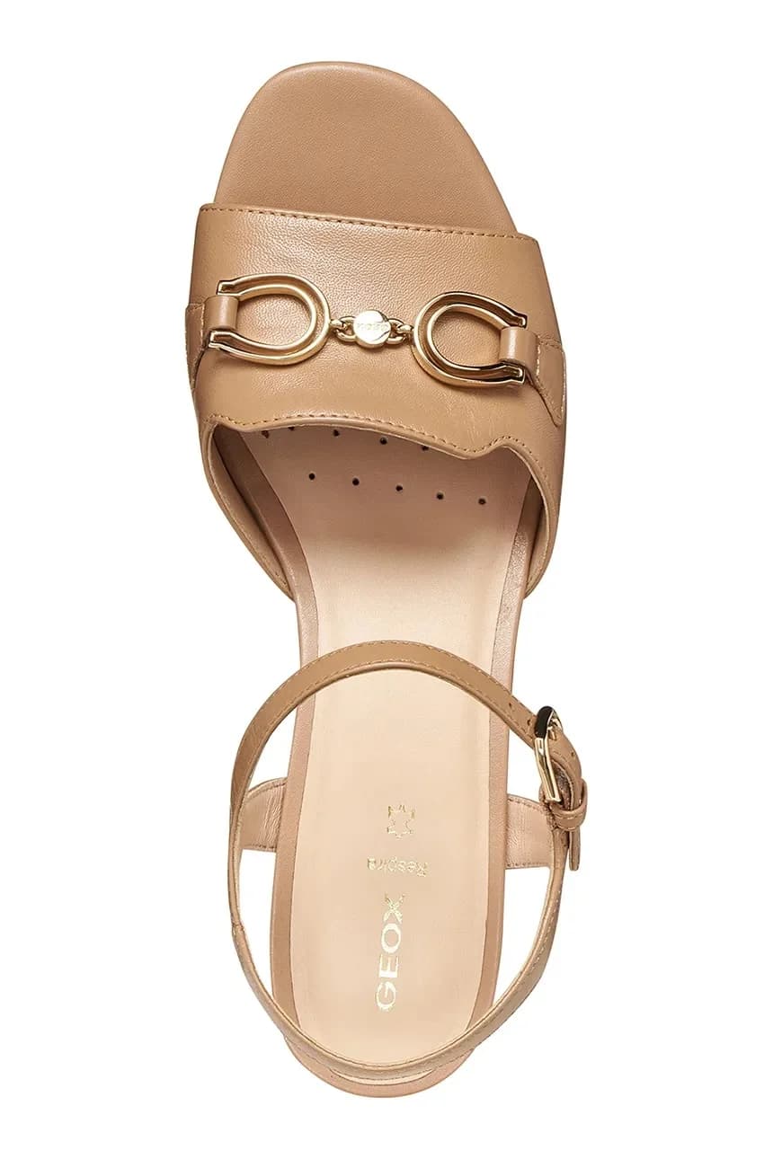 Кожаные сандалии D NEW ERAKLIA 50 - фото 5