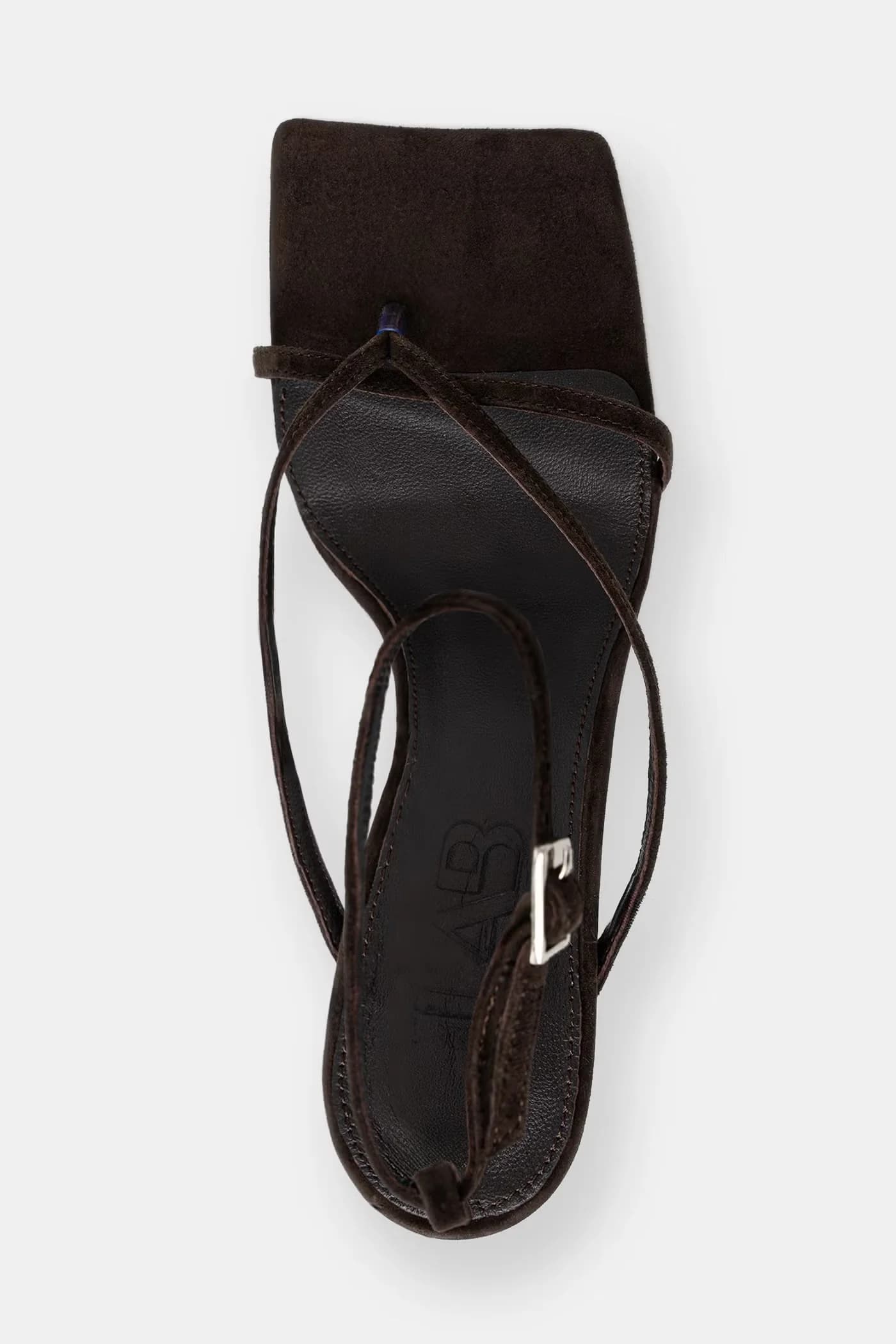 Замшевые босоножки - фото 5