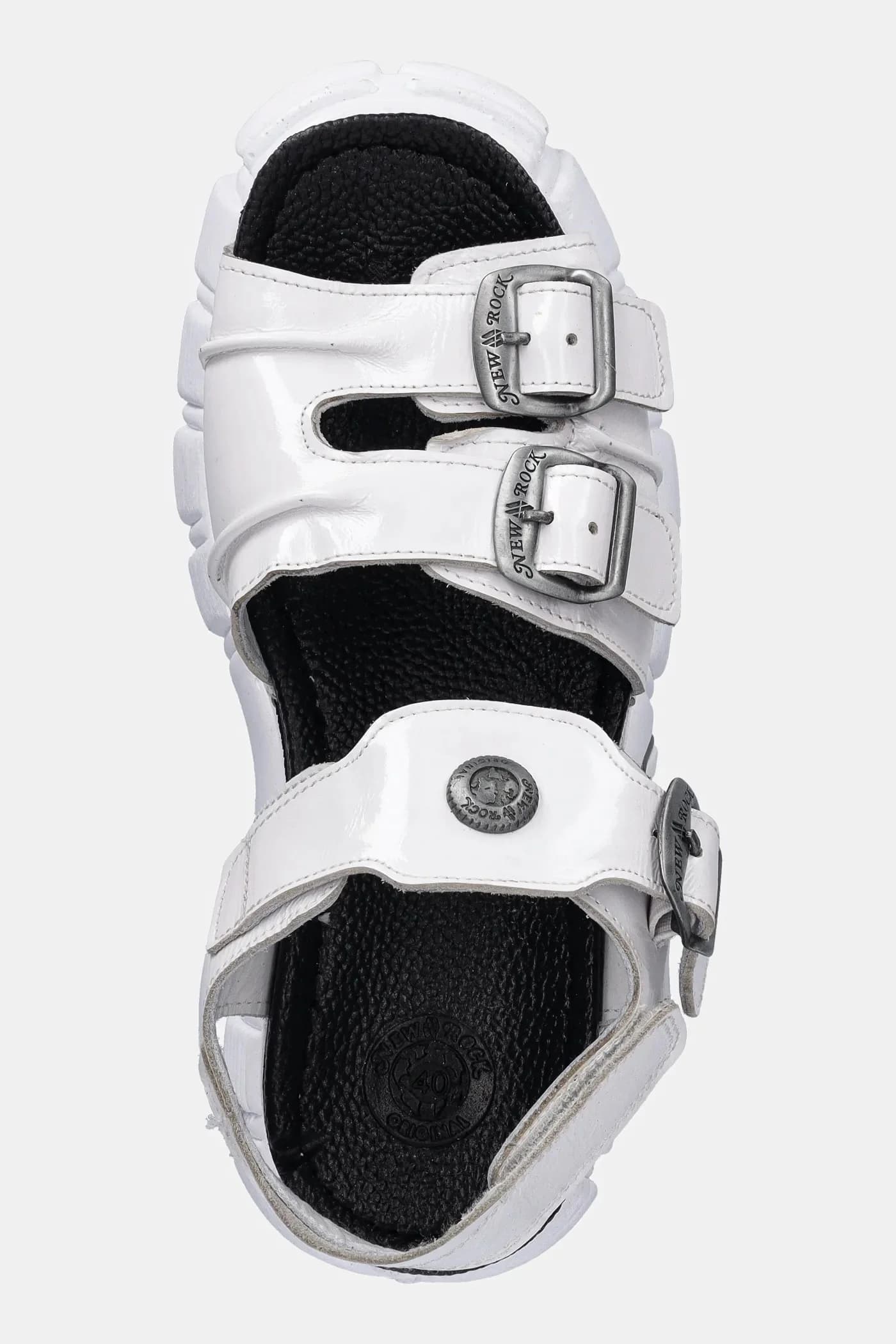 Кожаные сандалии CHAROL ARRUGADO - фото 4