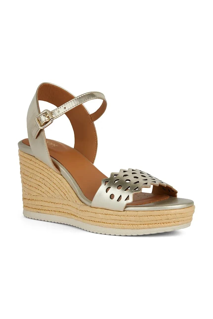 Кожаные сандалии D PONZA A - фото 2