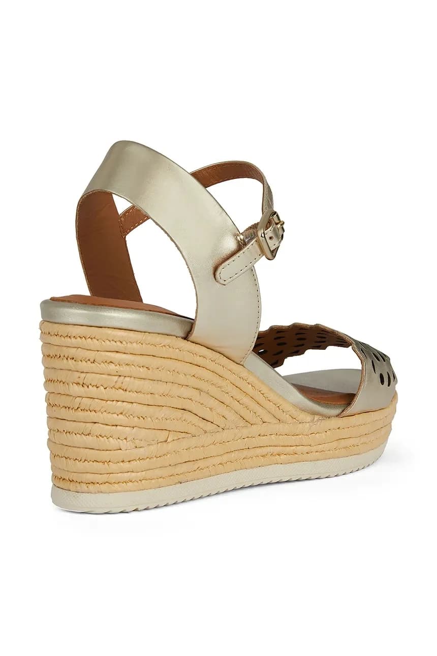 Кожаные сандалии D PONZA A - фото 3