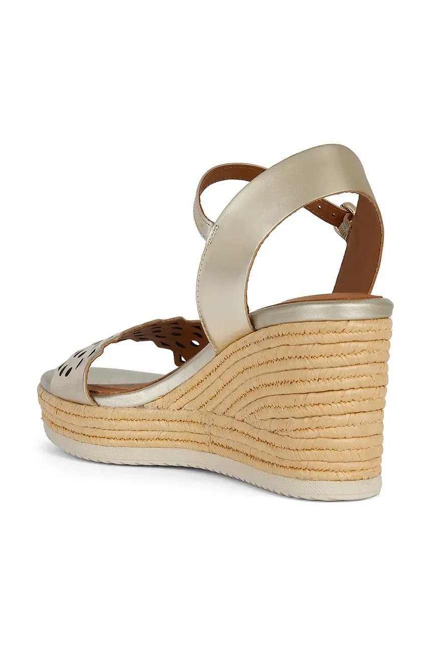 Кожаные сандалии D PONZA A - фото 4