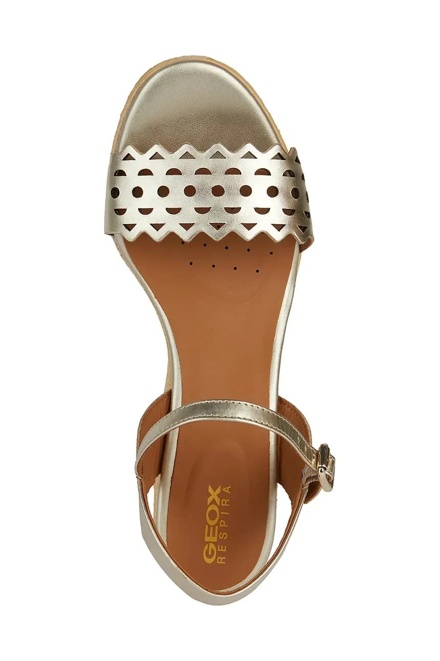 Кожаные сандалии D PONZA A - фото 5