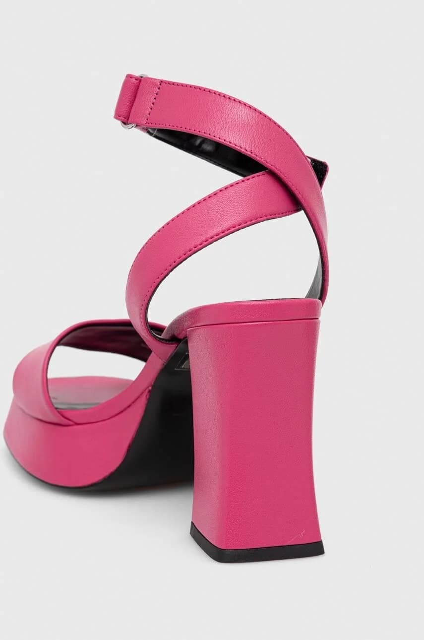 босоножки Vicky из кожи - фото 3