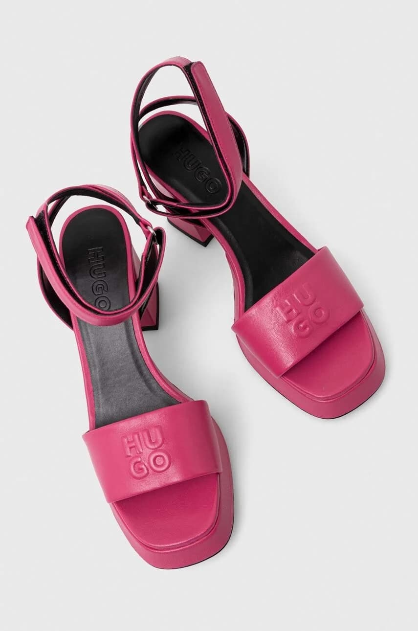 босоножки Vicky из кожи - фото 4