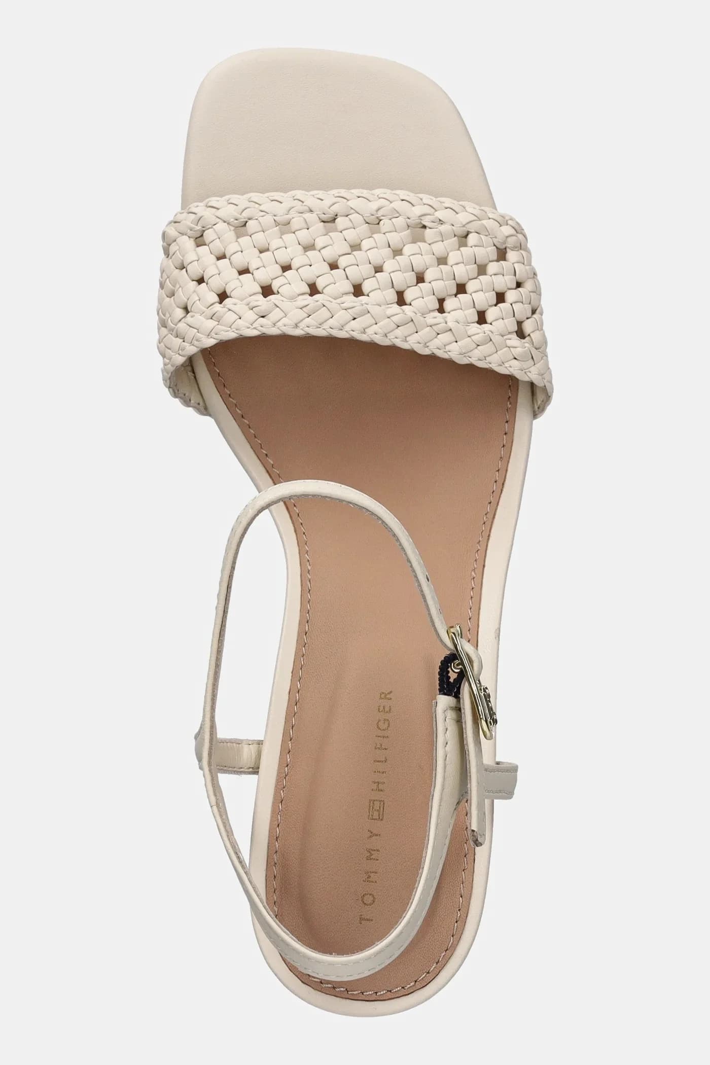 босоножки CROCHET LTHR KITTEN SANDAL - фото 4