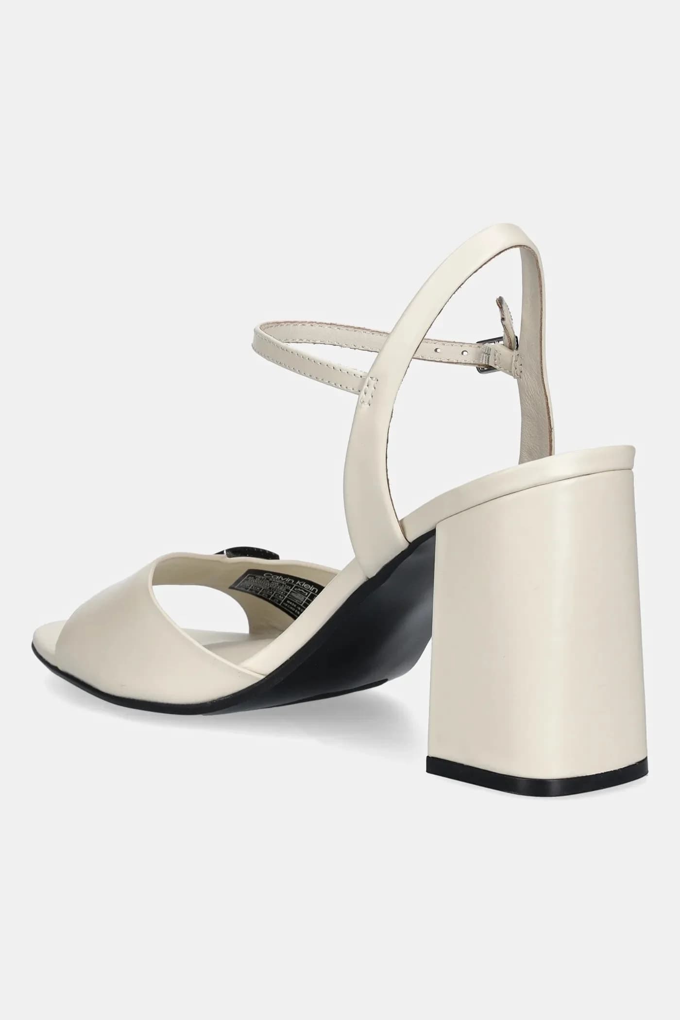 Сандалии из нубука HEEL SANDAL 85 W/CK HW - LTH - фото 3