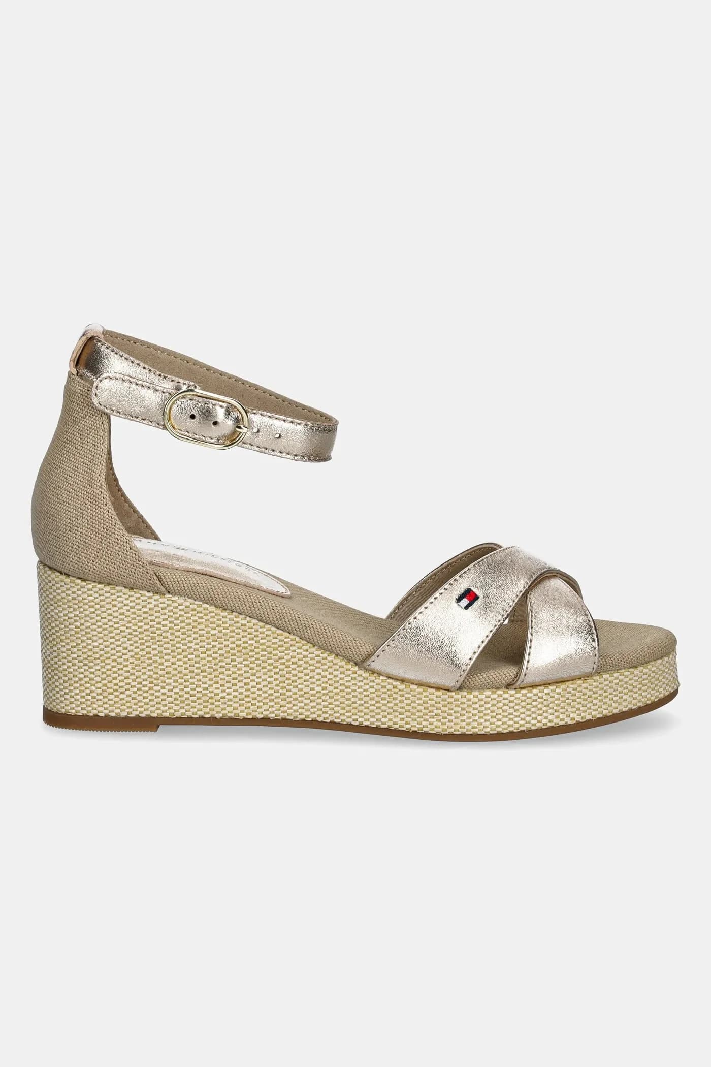 босоножки FLAG METALLIC MID WEDGE ESPAD - фото 2