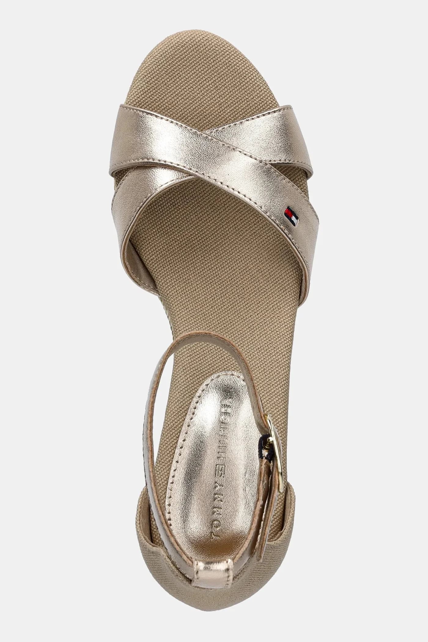 босоножки FLAG METALLIC MID WEDGE ESPAD - фото 4