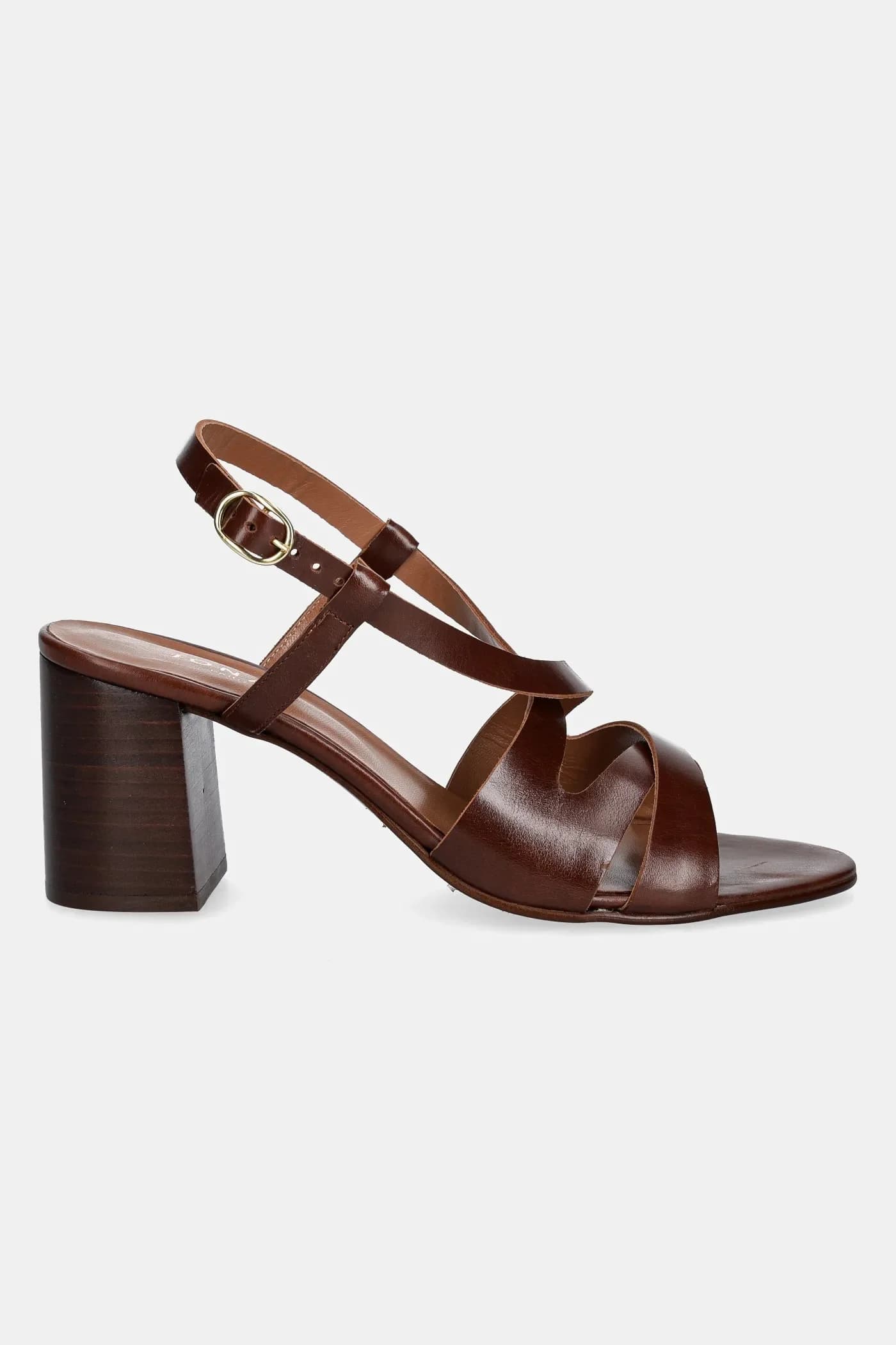 кожаные сандалии DELONA - фото 2