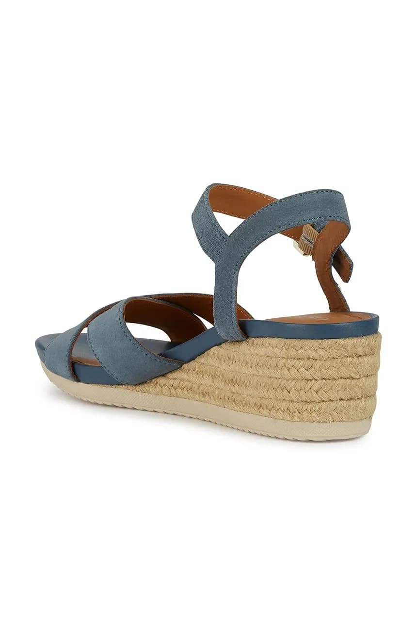 D ISCHIA CORDA C замшевые босоножки - фото 4