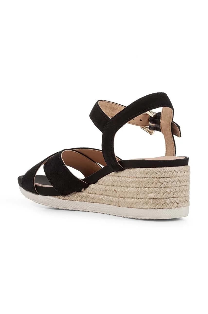 замшевые босоножки D ISCHIA CORDA - фото 4