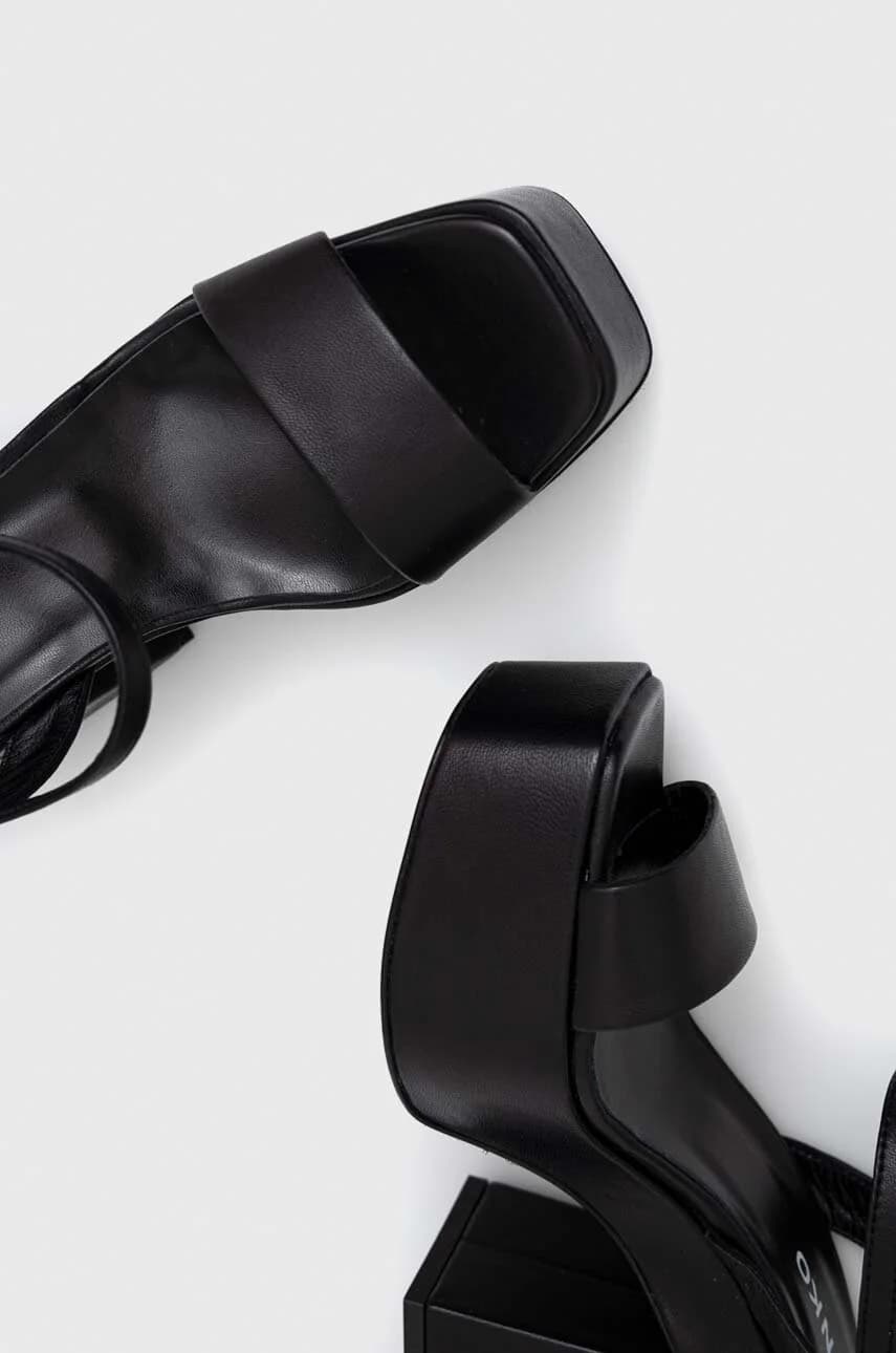 сандалии Fantine из кожи - фото 4