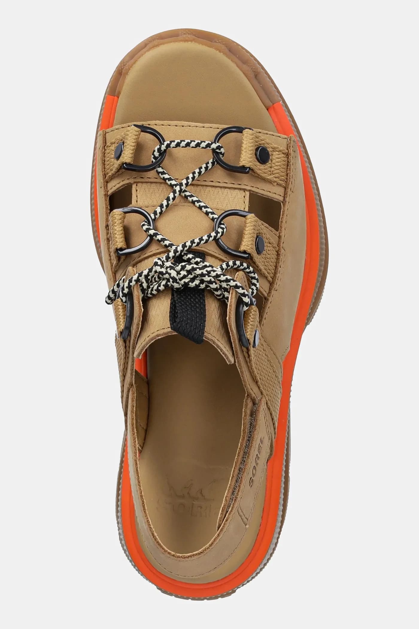 Сандалии REIN CB LACE PLATFORM HE из нубука - фото 4