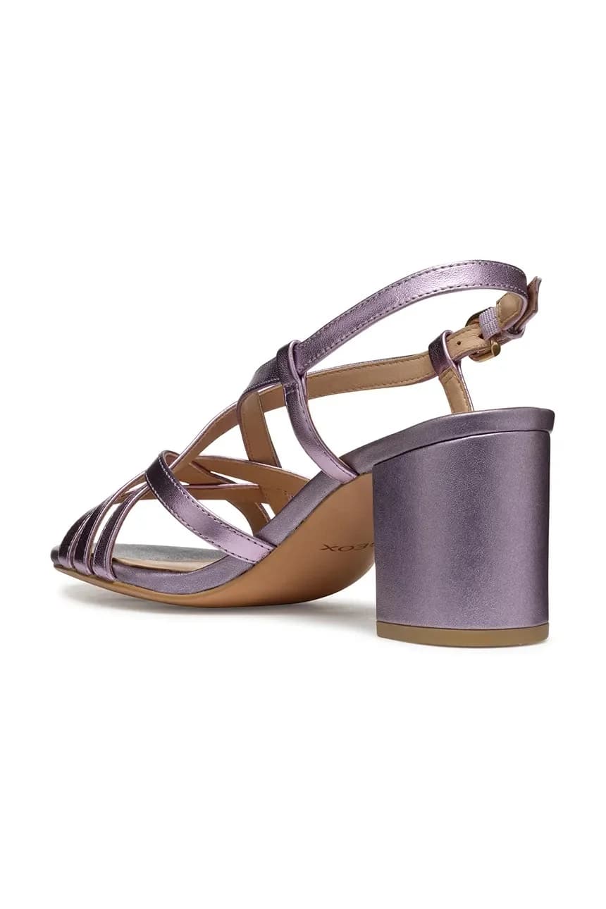 Кожаные сандалии D VIRNLISA 65 S - фото 4