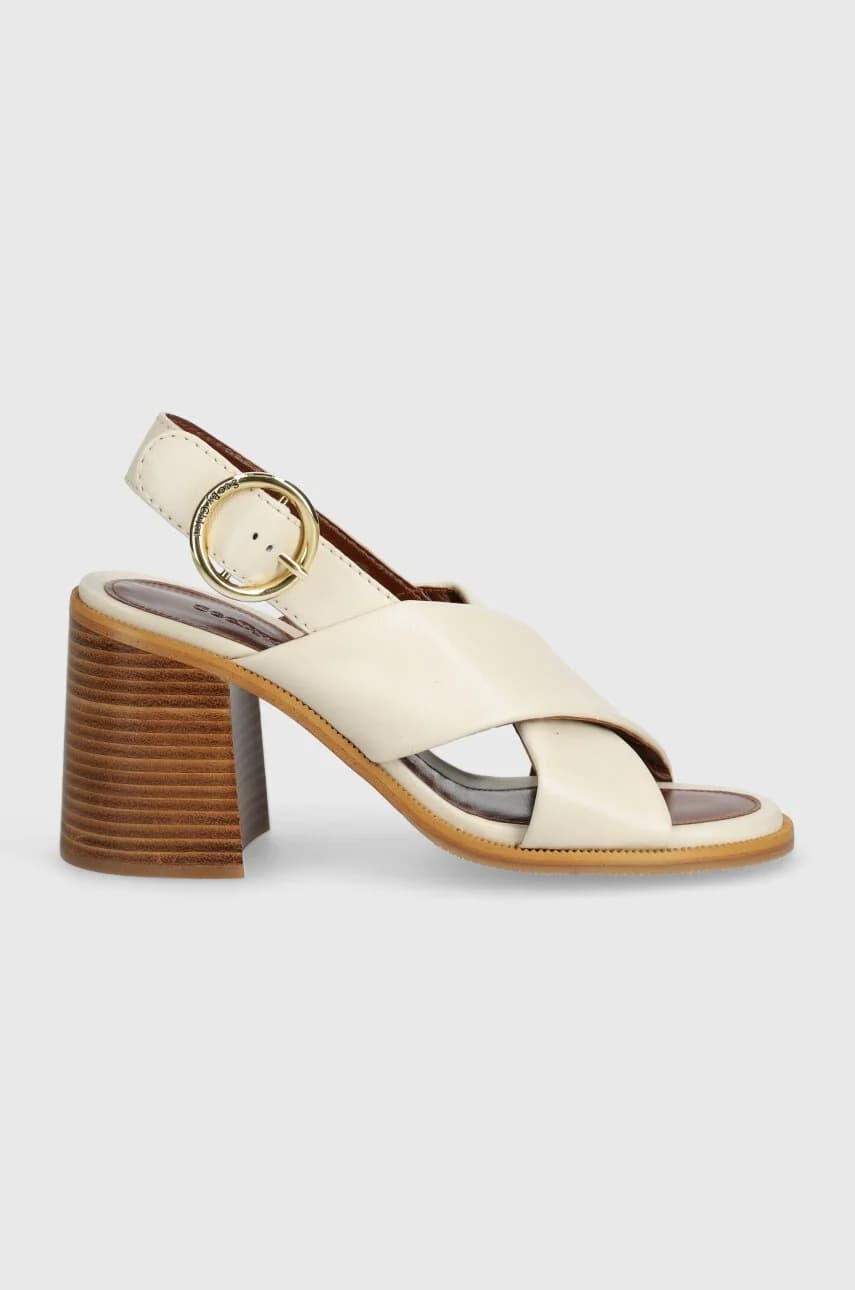 кожаные сандалии Lyna - фото 2