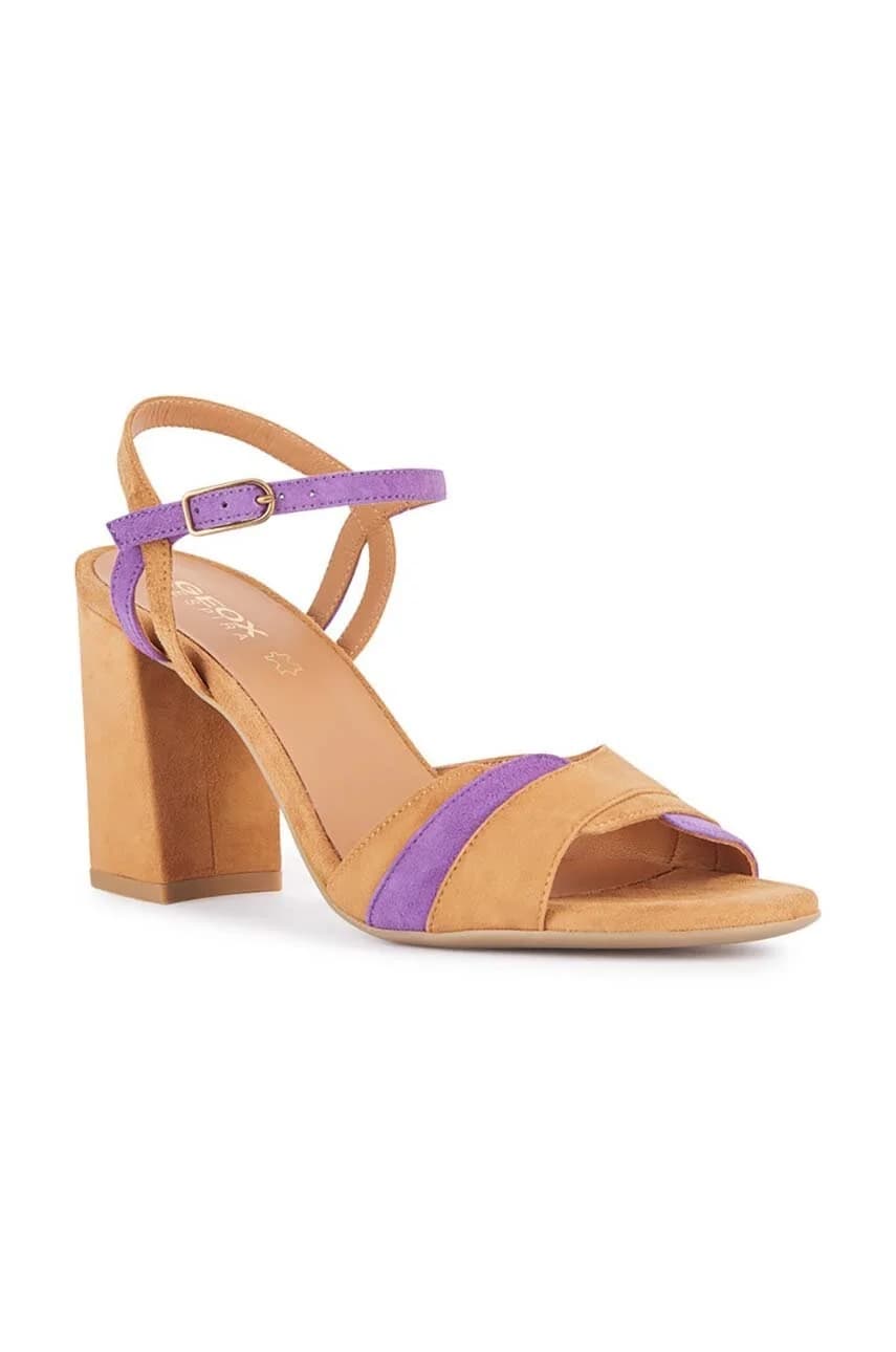 D NEW ERAKLIA 80 замшевые босоножки - фото 2