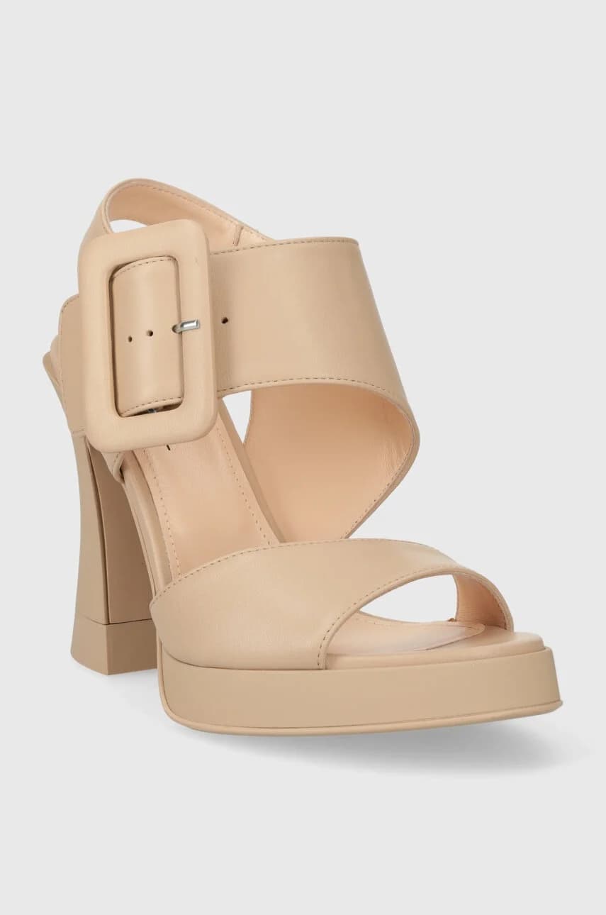 кожаные сандалии JANIS - фото 2