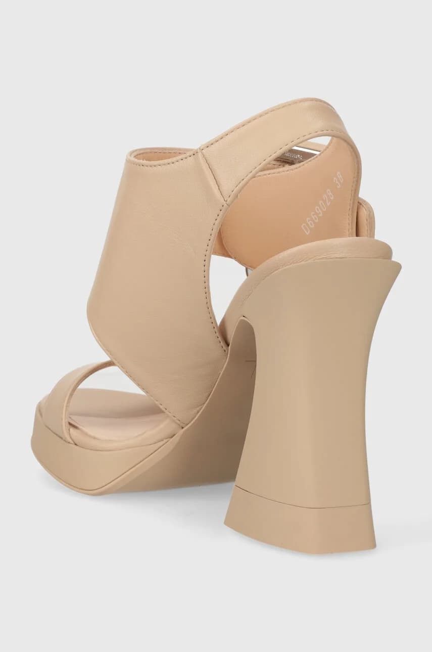 кожаные сандалии JANIS - фото 3