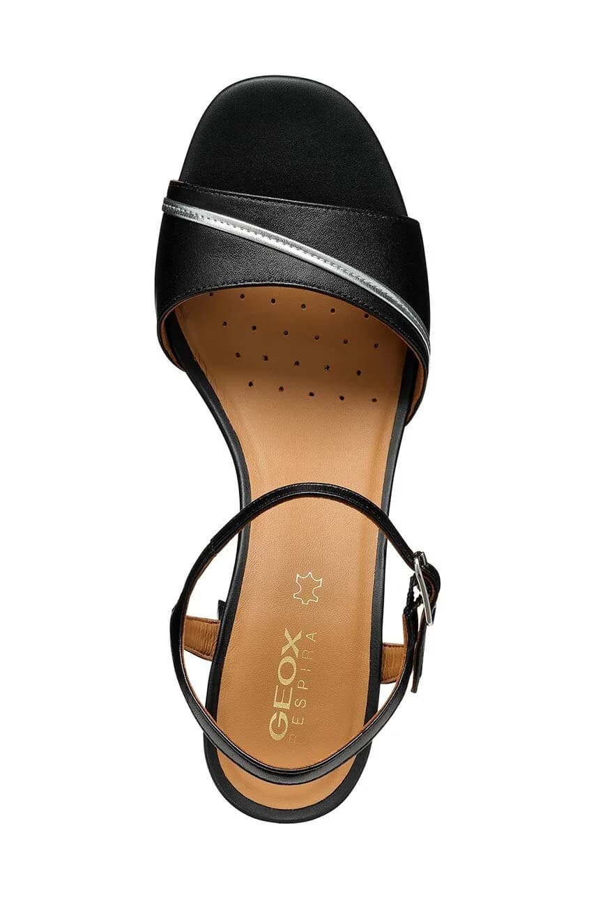 Кожаные сандалии D NEW ERAKLIA 80 F - фото 5