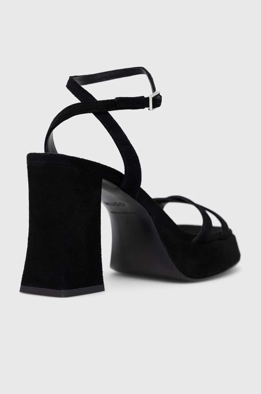 сандалии Vicky замшевые - фото 3