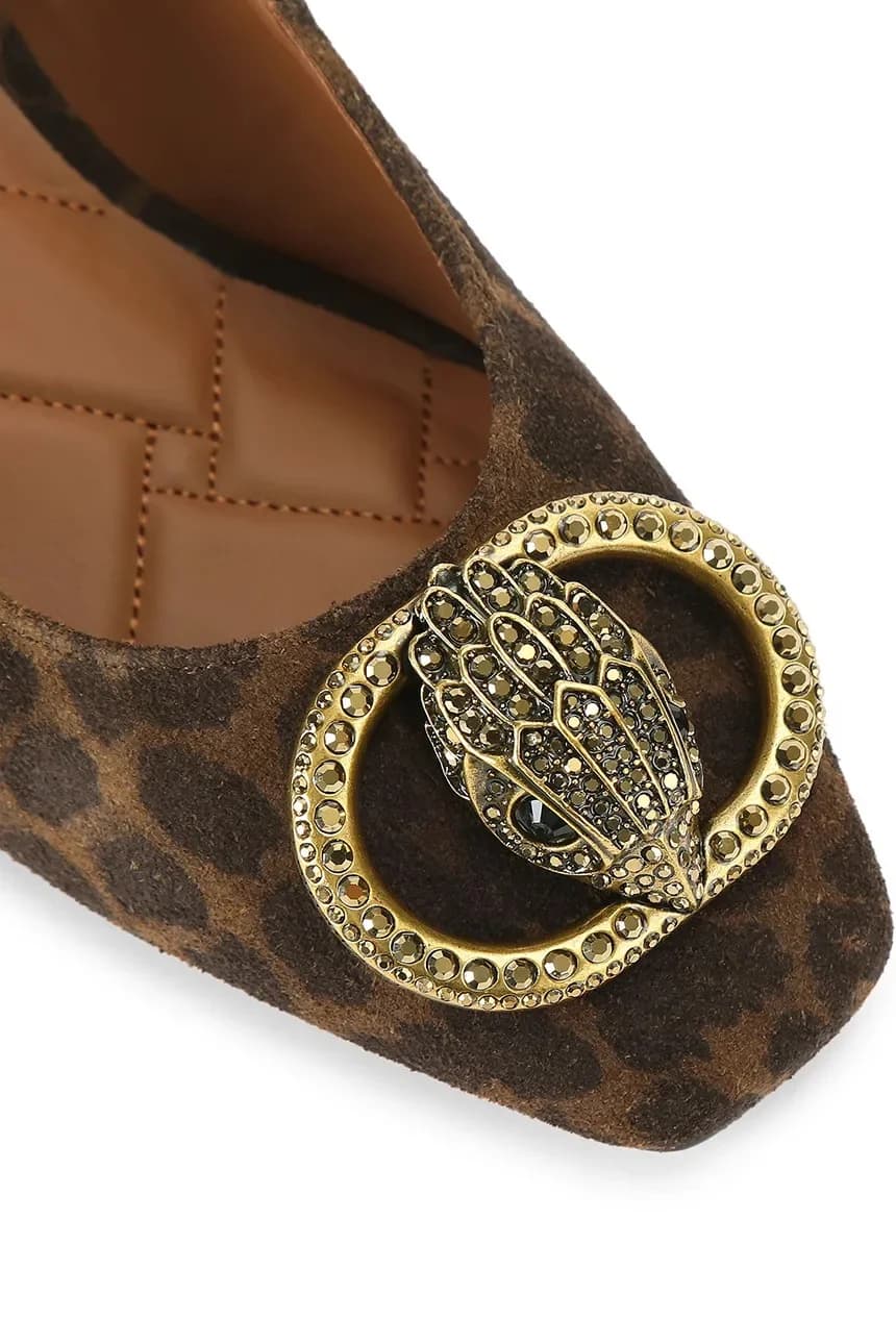 замшевые туфли Chelsea Block с ремешком на пятке - фото 3