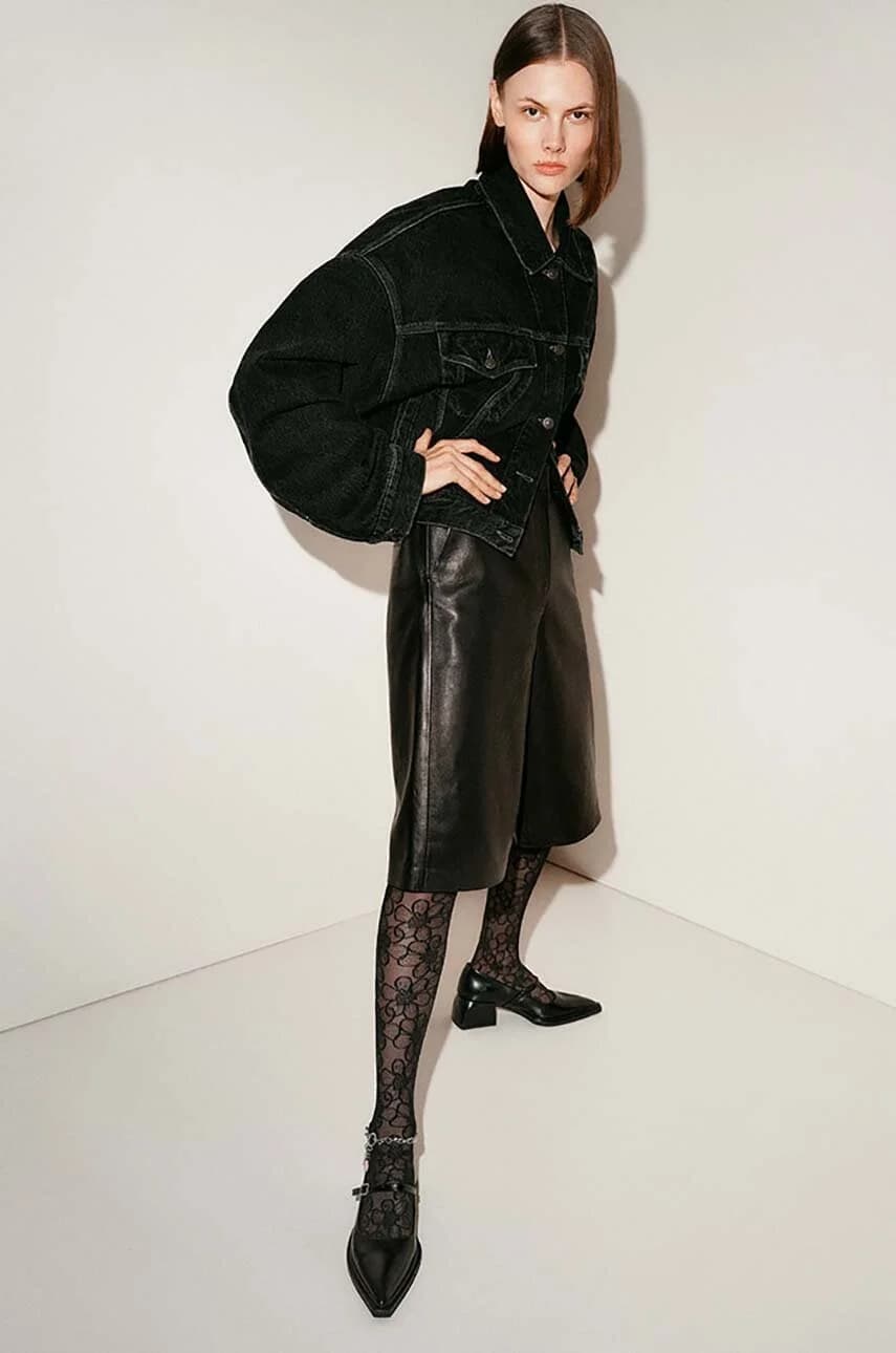 кожаные туфли Vivian - фото 6