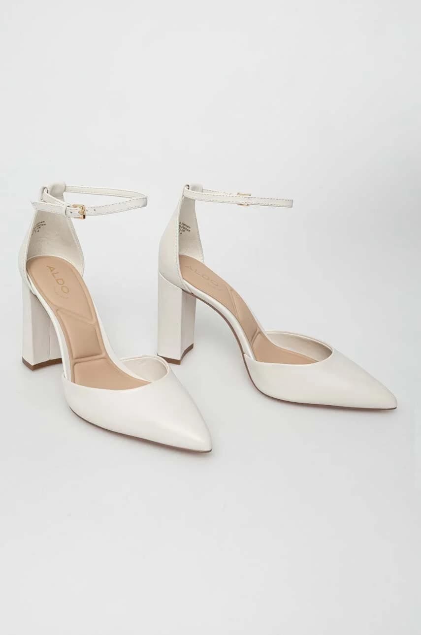 Кожаные туфли Faith на высоком каблуке - фото 2