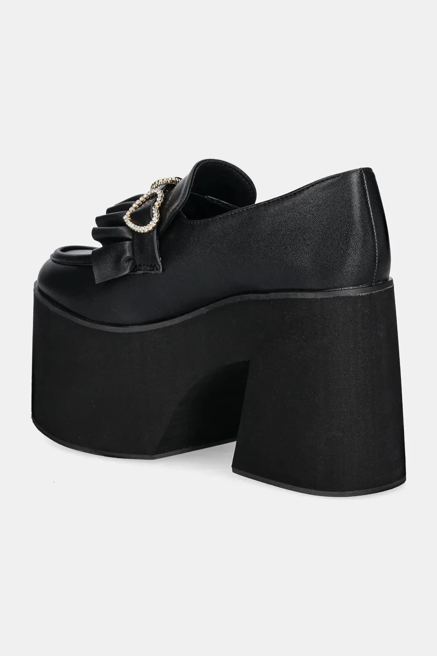 туфли Dark Delights Chunky Heart - фото 3