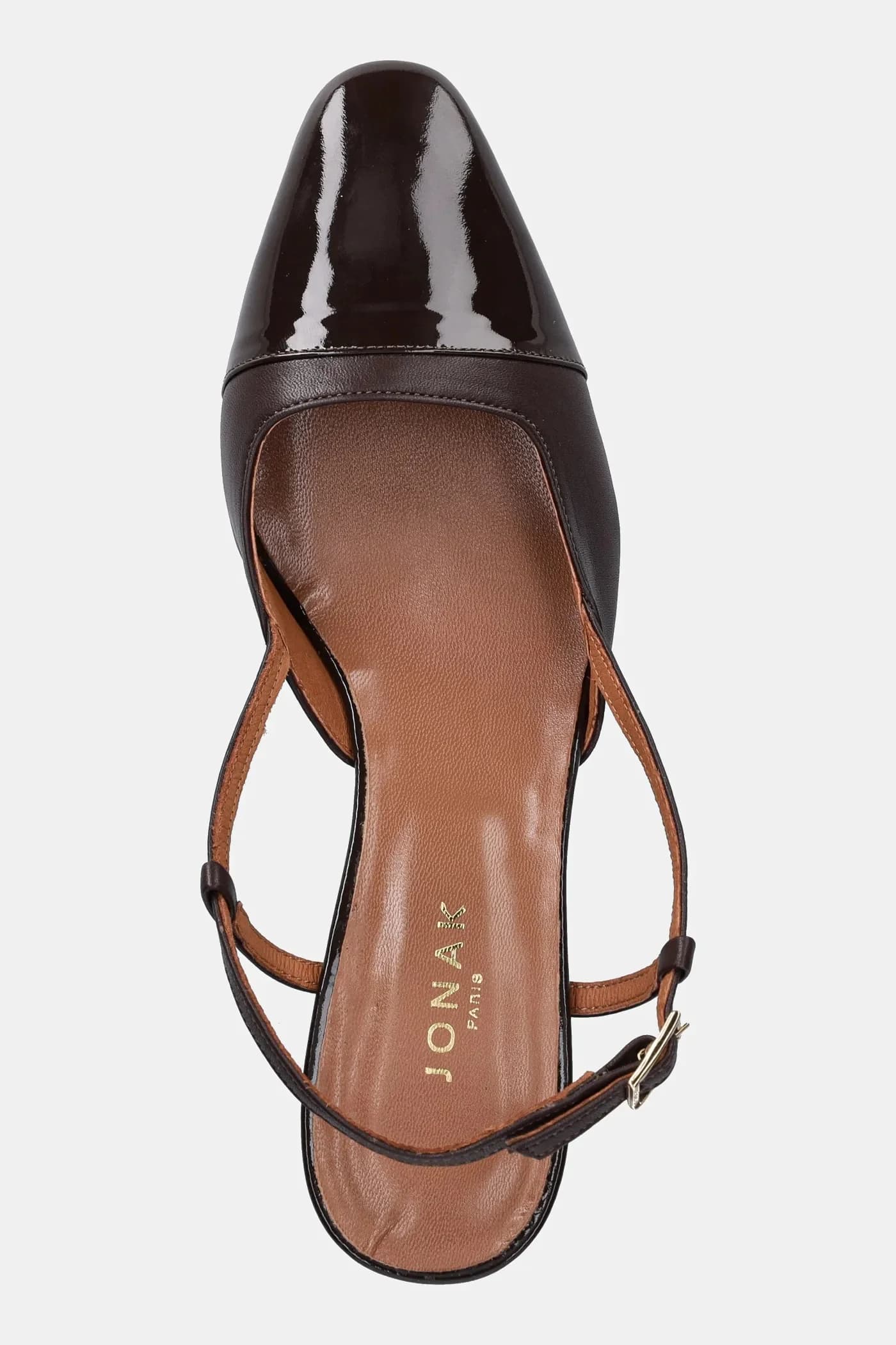 DHAPOP VERNIS/CUIR кожаные туфли - фото 4