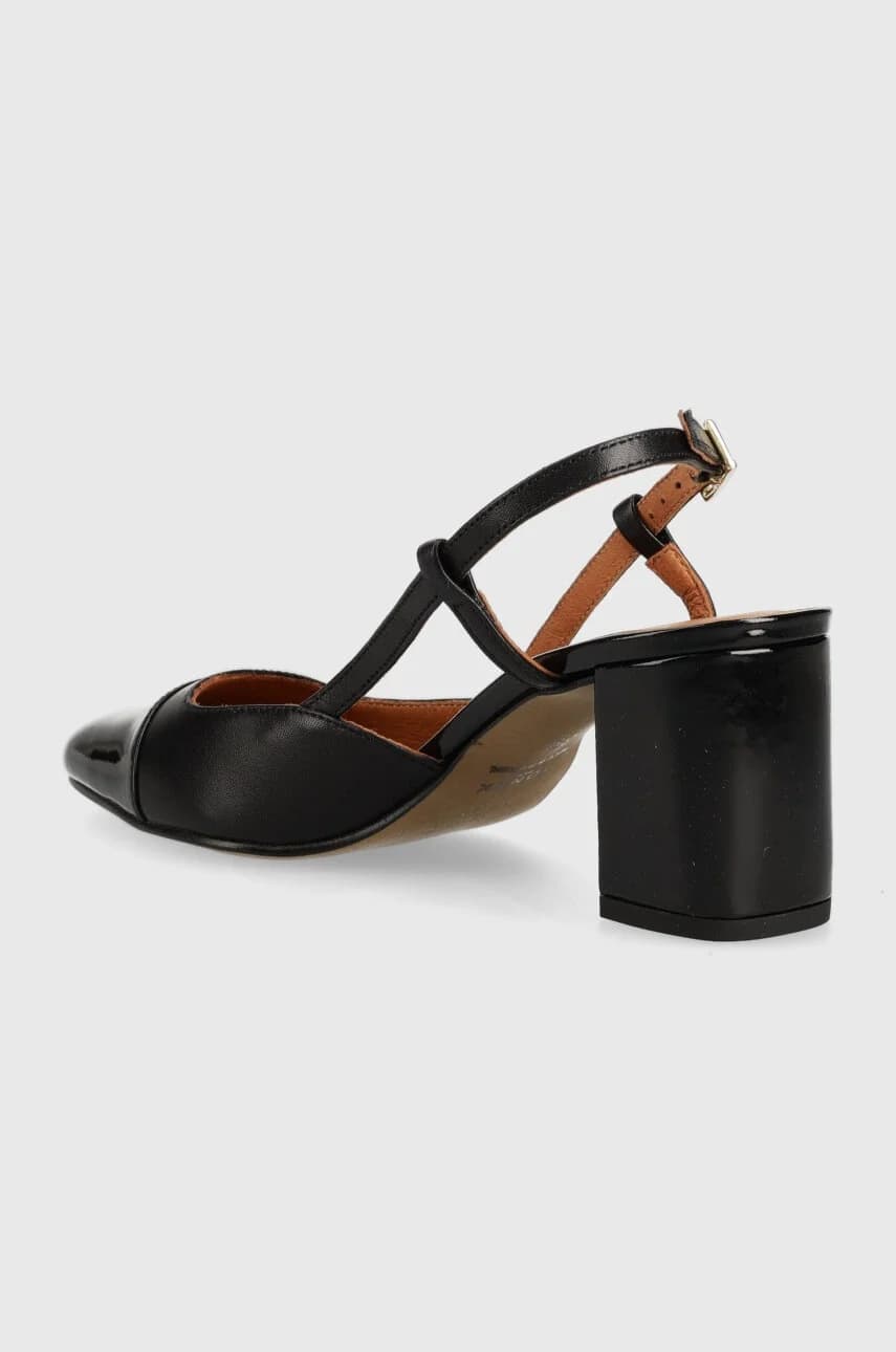 DHAPOP VERNIS/CUIR кожаные туфли - фото 3