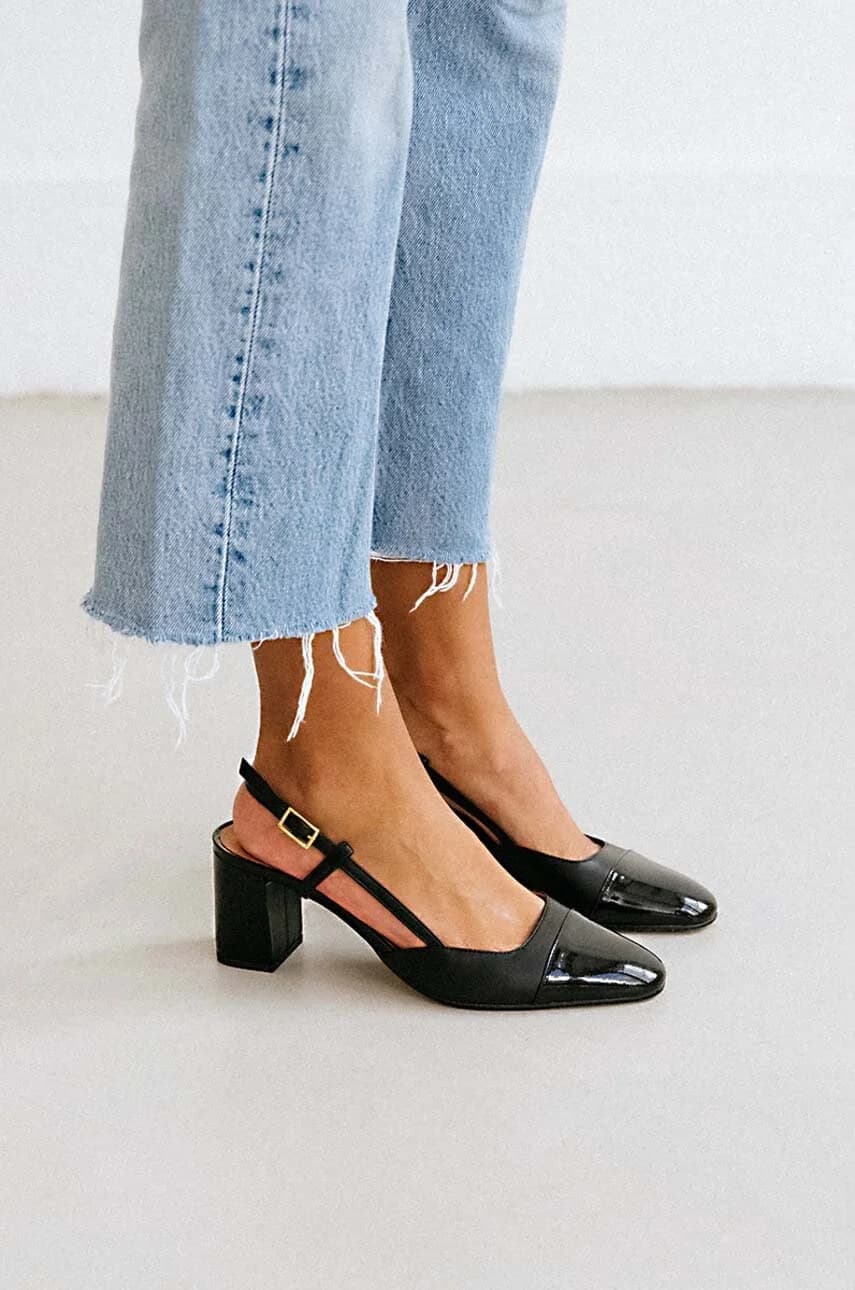 DHAPOP VERNIS/CUIR кожаные туфли - фото 5