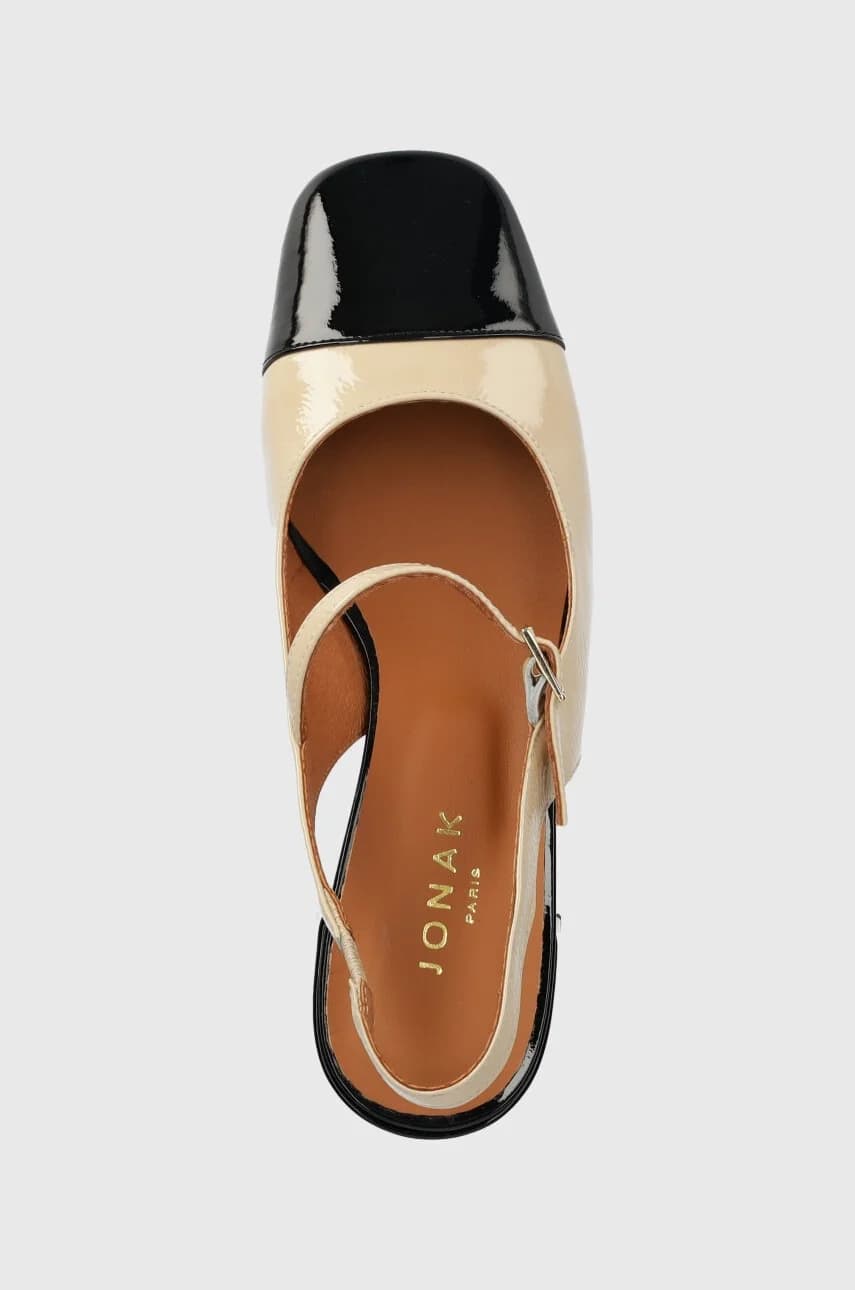 кожаные туфли DOUMY VERNIS - фото 4