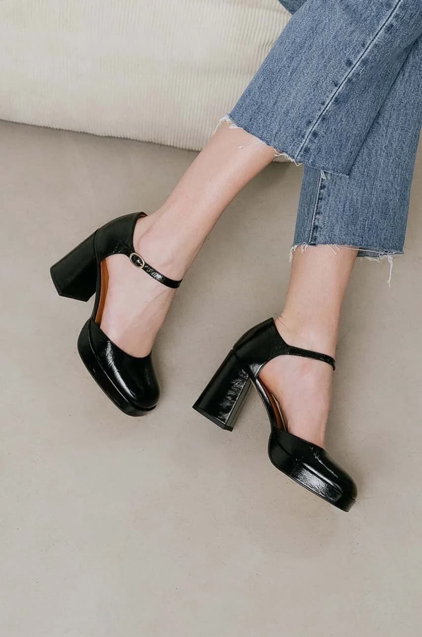 кожаные туфли VERO CUIR BRILLANT - фото 5