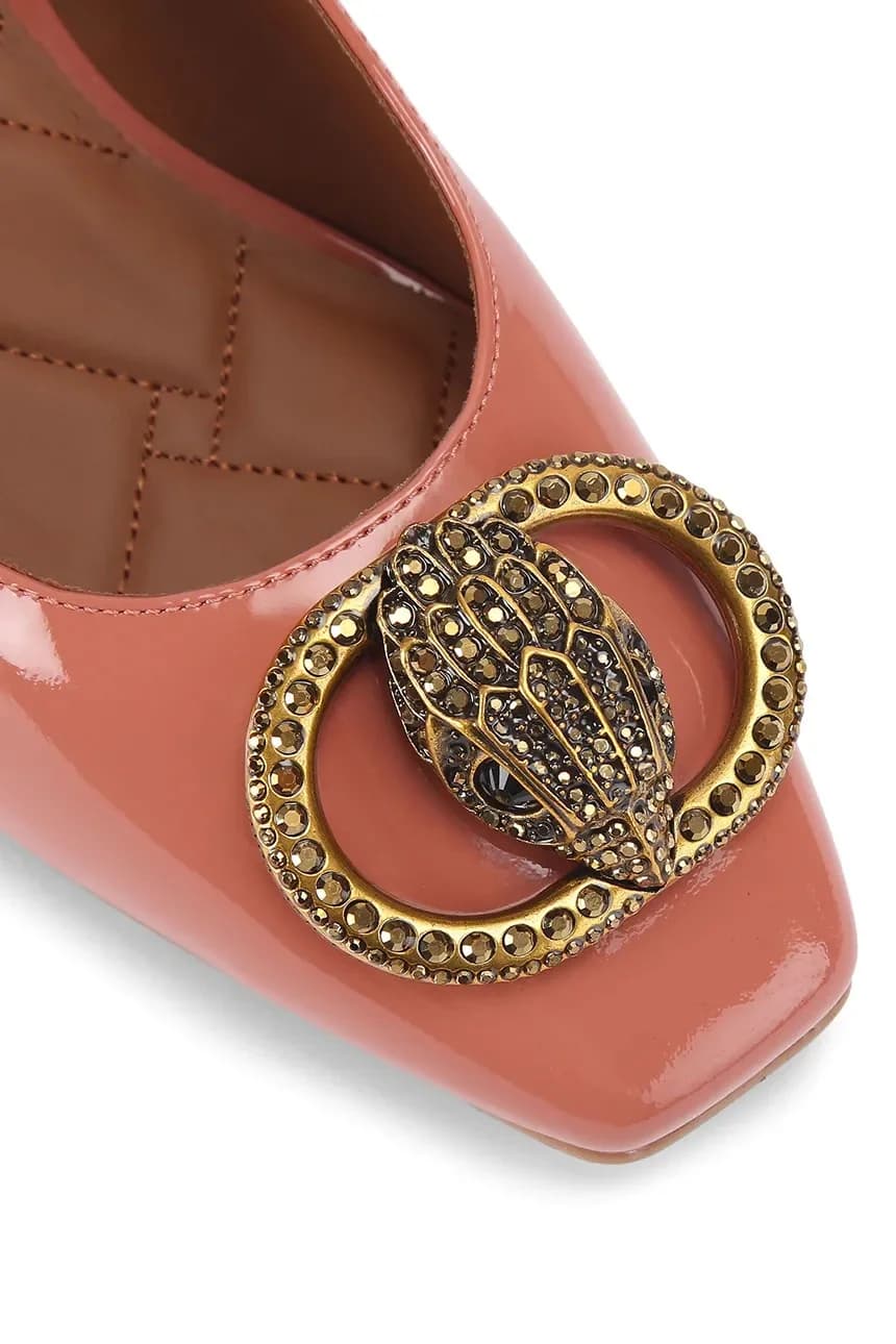 Кожаные туфли Chelsea с открытой пяткой - фото 3