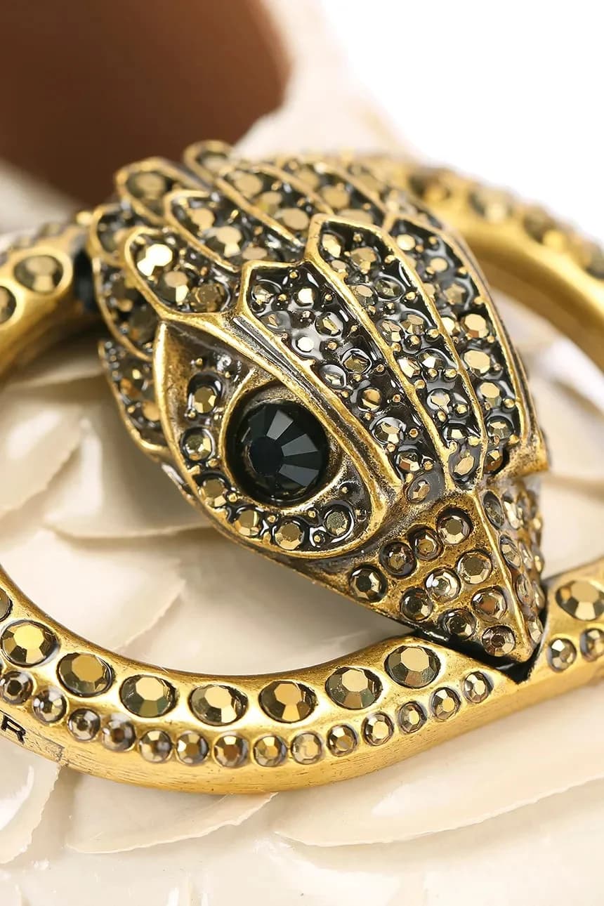 Кожаные туфли Chelsea с открытой пяткой - фото 4