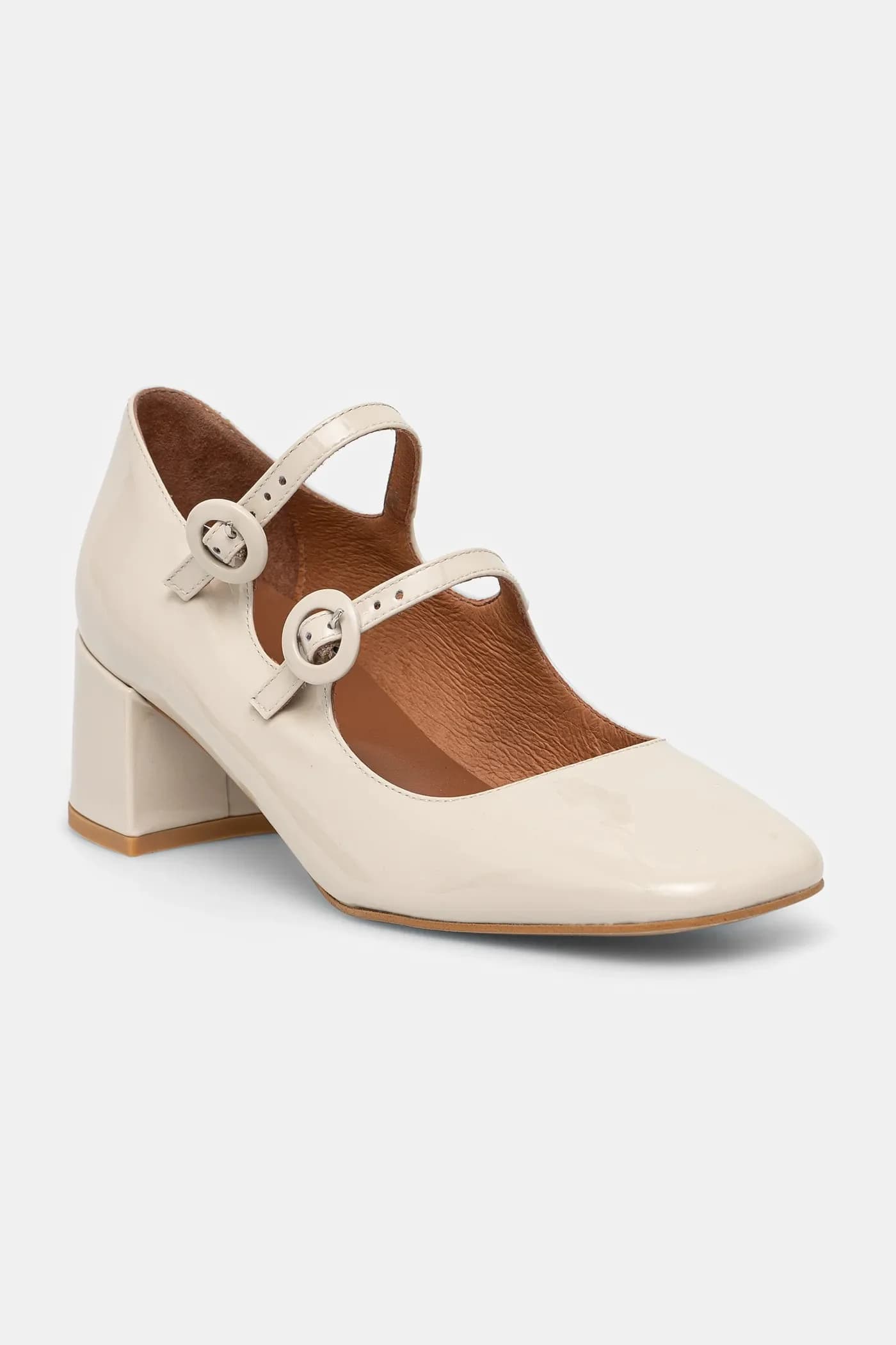 кожаные туфли DELOU VERNIS