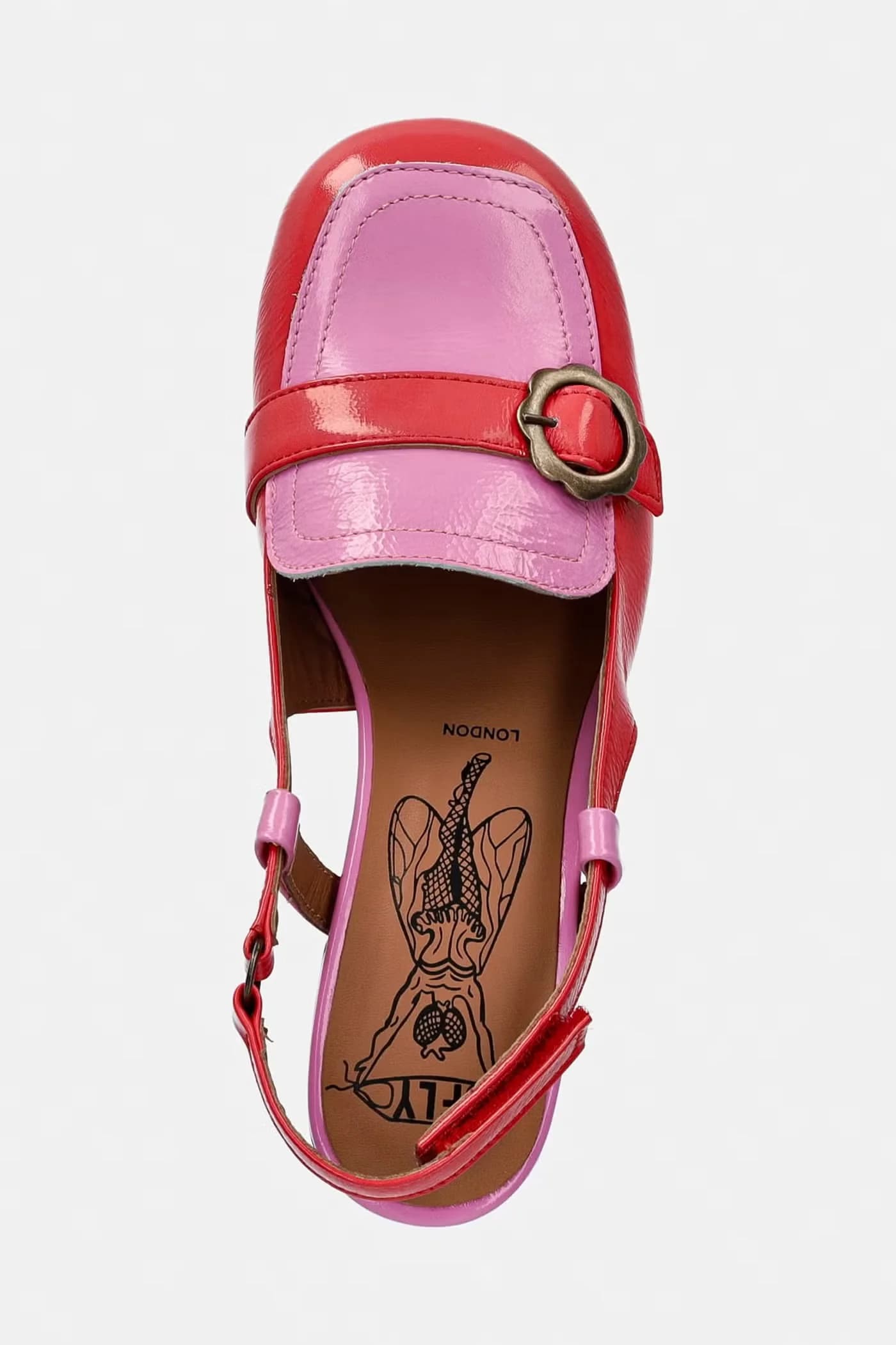 PEMY456FLY кожаные туфли - фото 4