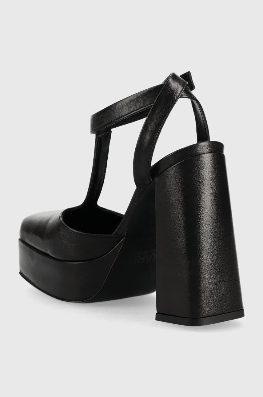 Кожаные туфли SOIREE PLATFORM KLJ - фото 3