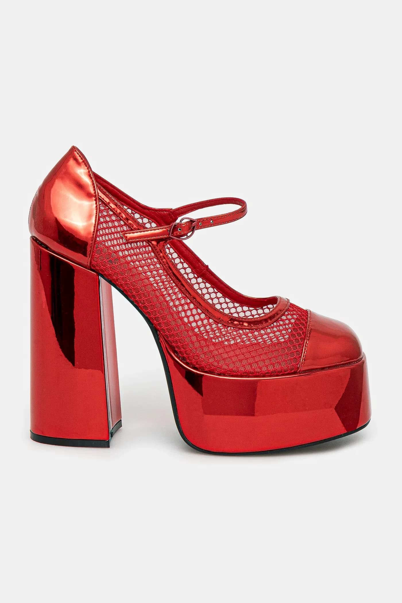 Туфли Frankie Fan в сетку Regular из коллаборации с Rocky Horror Show - фото 2