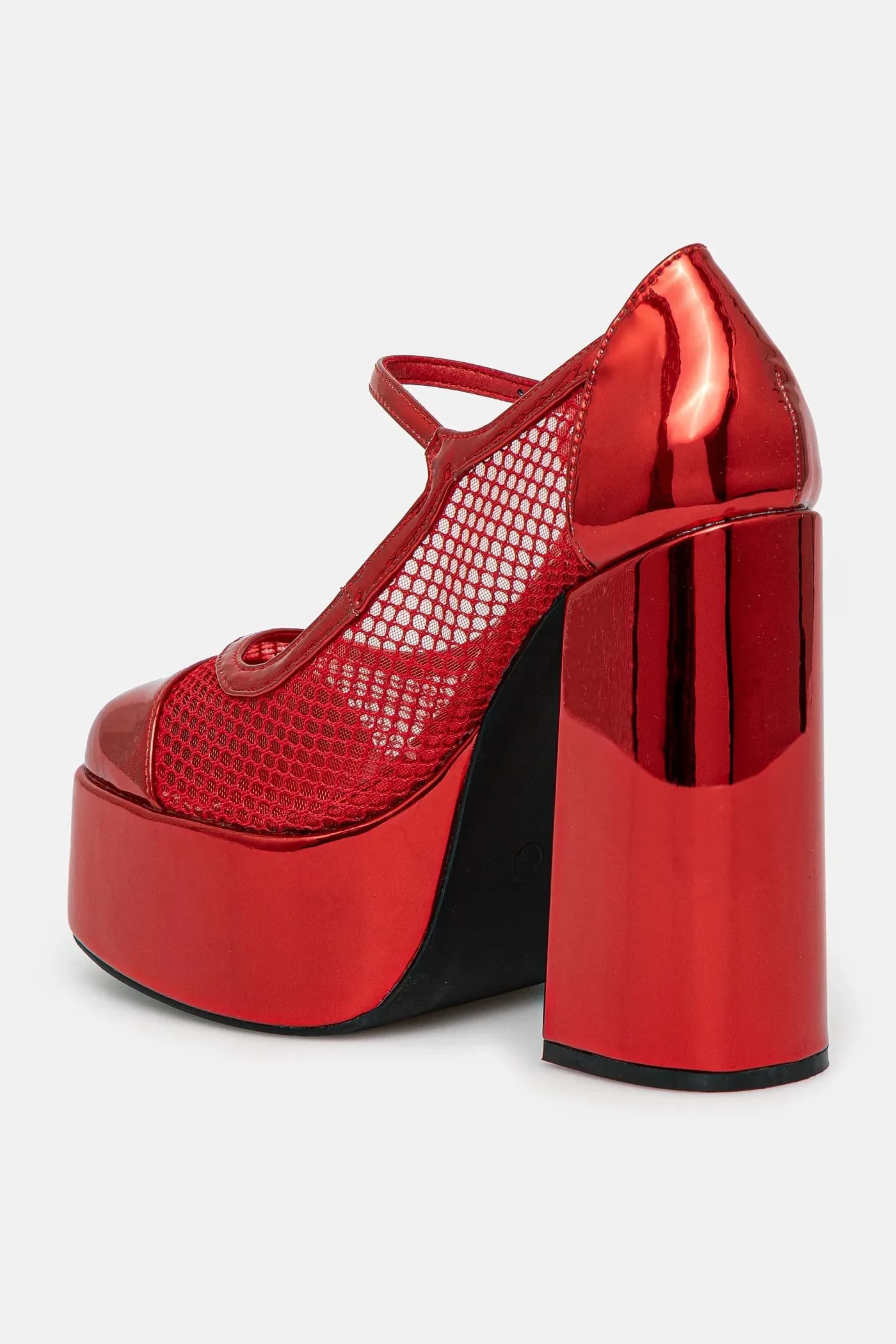 Туфли Frankie Fan в сетку Regular из коллаборации с Rocky Horror Show - фото 3