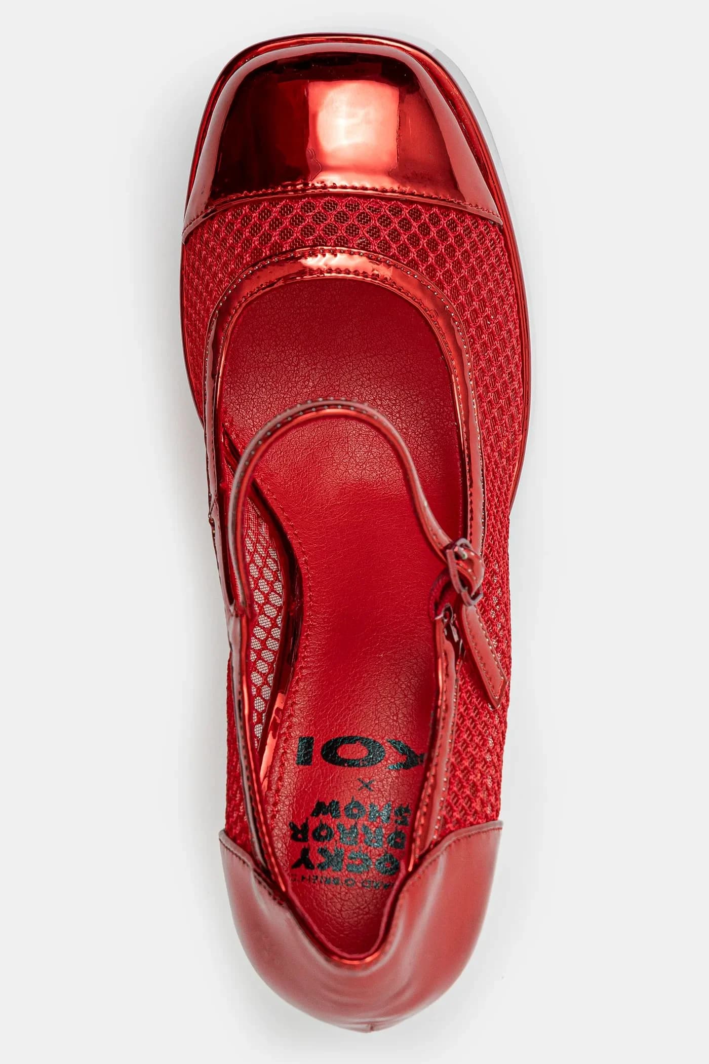 Туфли Frankie Fan в сетку Regular из коллаборации с Rocky Horror Show - фото 4